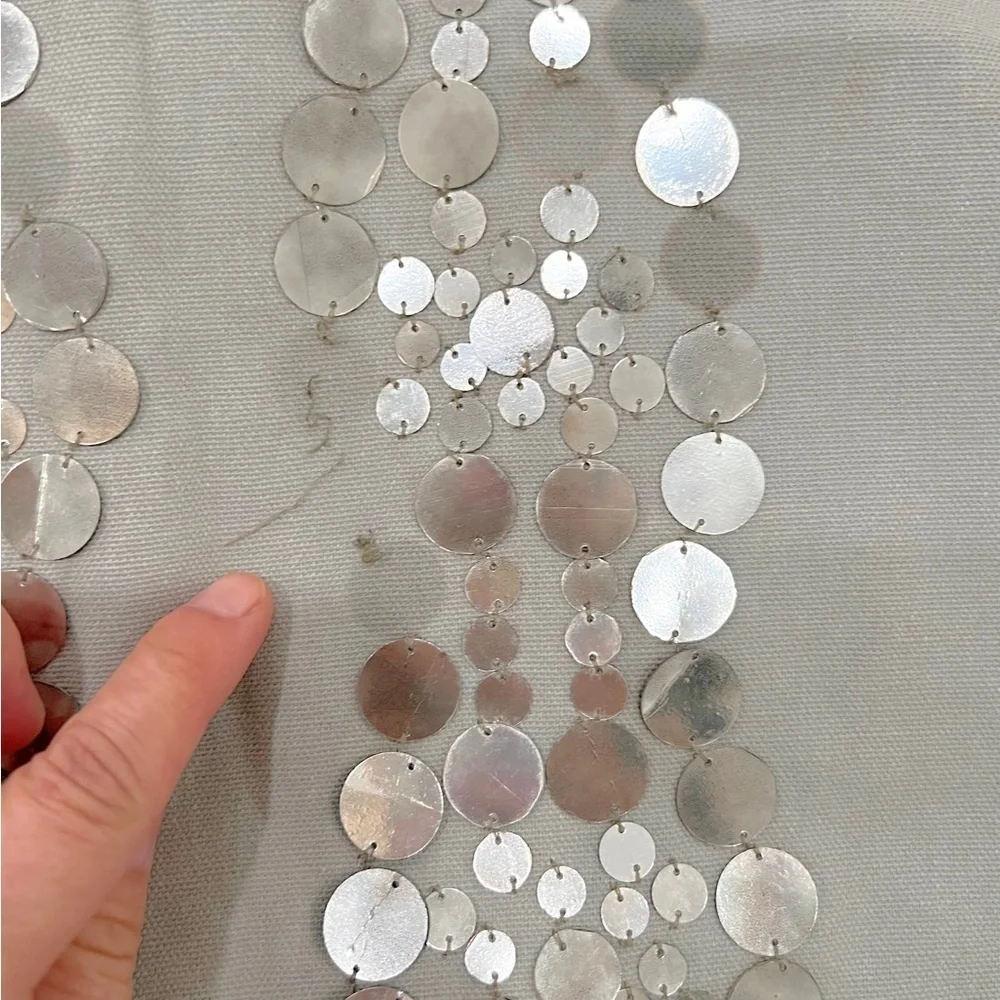 🌿 🌟🌸West Elm sequined gray pillow sham 🌸🌟